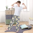 thumbnail image 5 of Daisies Pattern Pajama Pants Soft Lightweight Lounge Pants Bottoms Sleep Pants Warm Comfy, 5 of 9