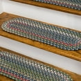 thumbnail image 2 of Colonial Mills WA27A008X028-4 8 x 28 in. Wayland Stair Tread Mats, Blue - Set of 4, 2 of 3