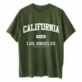 thumbnail image 3 of California Los Angeles T Shirts for Women 2025 Short Sleeve Crewneck Oversized Casual Graphic Tshirt Womens T Shirts, 3 of 5
