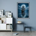 thumbnail image 7 of Diamond Art Kit for Adults, Sailing Ship Under Full Moon Diamond Painting for Adults Beginners, 5D DIY Diamond Art Painting Kits, Colorful Diamond Painting Craft for Home Decor 12x16, 7 of 7