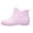 Pink, variant on Women's Short Rain Boots Waterproof Garden Shoes Lightweight Rubber Chelsea Booties Non Slip Rainboots
