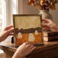 thumbnail image 7 of huayou Flower Field Ghost Framed Wall Picture, 7.87x7.87 inch, Halloween Art Decor Print, Ornament for Mantel, Entryway, Autumn Seasonal Layout, 7 of 7