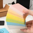 thumbnail image 2 of Thickened Blank Small Card Box Diy Graffiti English Word Square Memo Message Ins Hard Card Paper Office Cultural Educational Sup, 2 of 6