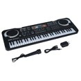 thumbnail image 1 of MesaSe Electric Piano With Microphone Electric 61 Key Piano Keyboard Portable Piano Electric Piano  Keyboard Electric Piano  Electric Digital Piano  Musical Instruments Toy Musical Instru, 1 of 8