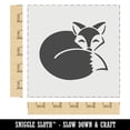 thumbnail image 2 of Fox Curled Up Sleeping DIY Cookie Wall Craft Stencil - 5.5 Inch, 2 of 5