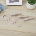 thumbnail image 3 of 6 PCS Coat Hangers Hanging Clothespins Towel Clips Windproof Hanger Laundry Hooks Travel, 3 of 6