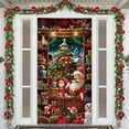 thumbnail image 6 of RuiJiao Christmas Door Cover - 91cm Wide x 203cm High (SDMT - 116) - Ideal for Holiday Decor, 6 of 9