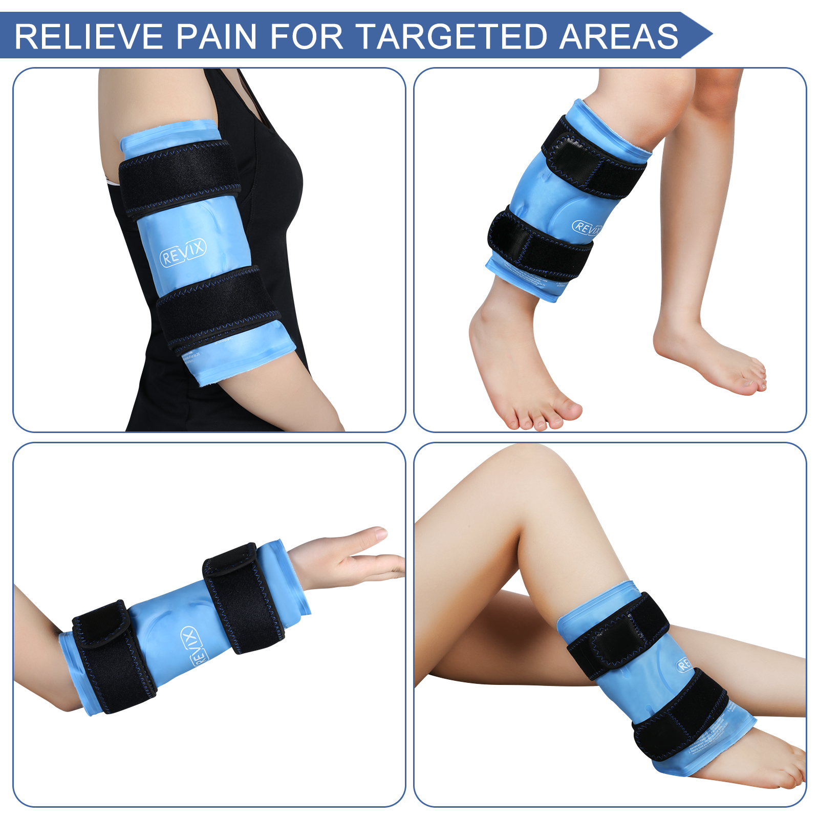 REVIX Knee Ice Pack for Knee Replacement Surgery Arthritis, Meniscus ...