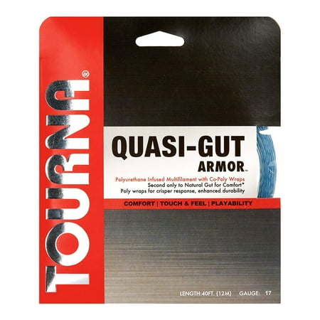 Quasi Gut Armour 17G Tennis String Blue (Best Tennis Strings 2019)