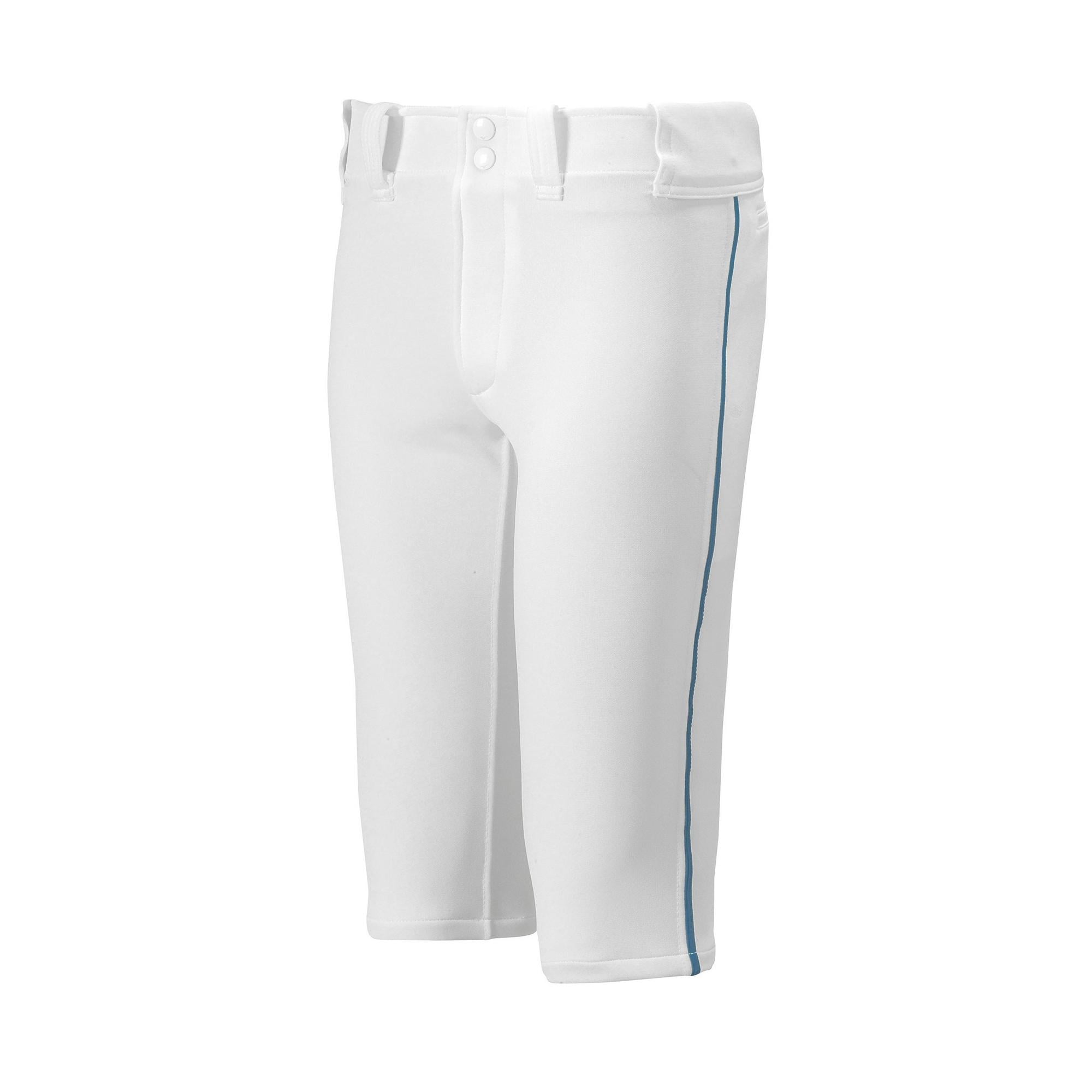 mizuno youth knicker baseball pants with piping