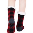thumbnail image 5 of Winter Womens Warm Fluffy Slipper Socks, Soft Cozy Fuzzy Christmas Sock with Non-Slip Grippers for ladies Gifts, 5 of 7