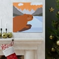 thumbnail image 5 of Beaver in Minimalism - Canvas, 5 of 10
