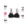 thumbnail image 5 of Women's Maidenform DM7680 Pure Comfort Lace Push-Up Wireless Bra (Black 2X), 5 of 5
