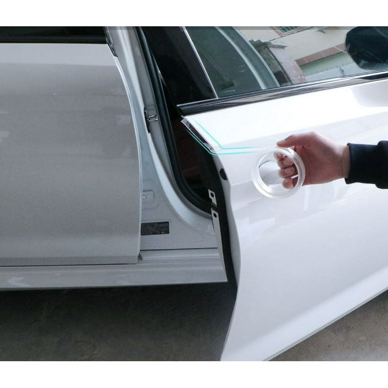 Protector Sticker Sill Scuff Cover Car Door Body Anti Scratch Strip Cut  Free New