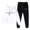 White, variant on Kids Sweatsuit Set for Girls 2PC Long Sleeve Printed Hooded Sweatsuits Pullover Jogging Pants Warm Fall Winter Clothes Girls Clothing Size 11-12 Years Boys Girls Fashion