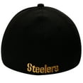 thumbnail image 5 of Pittsburgh Steelers New Era 39THIRTY Team Classic Flex Hat - Black, 5 of 5