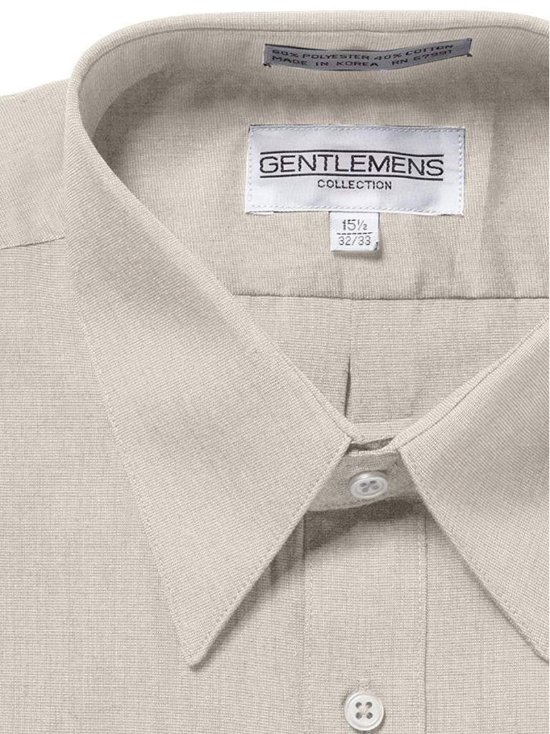 ecru mens dress shirt White Solid Dress Shirt | Men's Dress Shirts