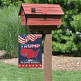 Trump 2024 We Saved America Yard Flag One Size Double SidedHilarious