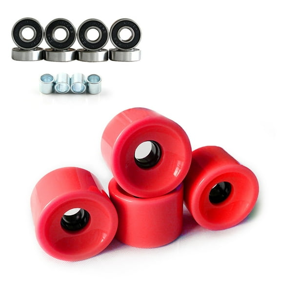 4Pcs Roller Skating Skateboards Wheel With Bearing 78A Longboards Wheels