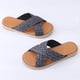 thumbnail image 4 of Pantuflas de fondo plano para mujer tejidas informales de tendencia cómoda de nuevo estilo de verano Wmkox8yii  hj789, 4 of 8