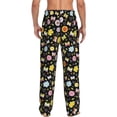 thumbnail image 3 of Xecao Flower Butterfly Men's Straight Lounge Pajama Pants: The Ultimate in Comfortable Sleepwear, 3 of 9