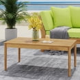 thumbnail image 2 of GDF Studio Alamosa Outdoor Acacia Wood Coffee Table, Teak, 2 of 7