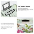 thumbnail image 5 of Haiem Vintage Wood Background With Floral Luggage Cover,Durable, Washable Suitcase Protector With Anti-Scratch Technology - Keep Your Luggage Looking New Small, 5 of 9