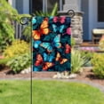 thumbnail image 5 of HemaKeyy Decorative Butterfly Garden Flag - Perfect Outdoor Decor - Premium Polyester, Double Sided Display, Durable & Weather Resistant - Ideal for Patios, Porches and Yards - 28 x 40 Inch, 5 of 6