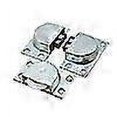 thumbnail image 1 of 2 pares de rodillos para puertas corredizas de armario de acero inoxidable 338, 1 of 4