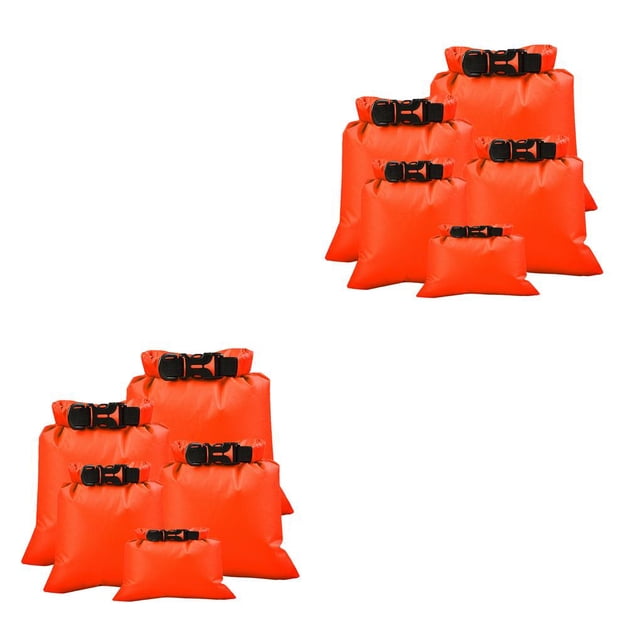 Yuarrent Bolsa seca, saco impermeable, barrera de humedad plegable, bolsillo, bolsas de reserva de luz duraderas, gancho de correa para Type2 NO2