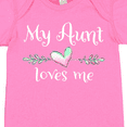 thumbnail image 4 of Inktastic My Aunt Loves Me Heart Boys or Girls Baby Bodysuit, 4 of 5