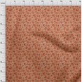 thumbnail image 3 of oneOone Cotton Jersey Rose Brown Fabric Batik Sewing Material Print Fabric By The Yard 58 Inch Wide, 3 of 4
