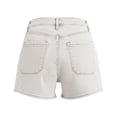 thumbnail image 6 of DHFJKG Womens Jeans Shorts Summer Mid Rise Stretch Flat Front Denim Shorts With Front Pockets Casual Trendy Bottoms, 6 of 6
