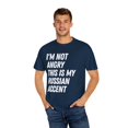 thumbnail image 4 of Funny Saying My Russian Accent Men Women Sarcastic  Novelty Sayings Russia Fathers Wife Husband Pun Unisex Garment-Dyed T-shirt, 4 of 4