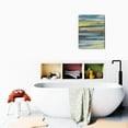 thumbnail image 6 of 12x16 Inch Modern Navy Blue Wall Art - Coastal Ocean Prints on Beach Canvas for Bathroom Decor, 6 of 7
