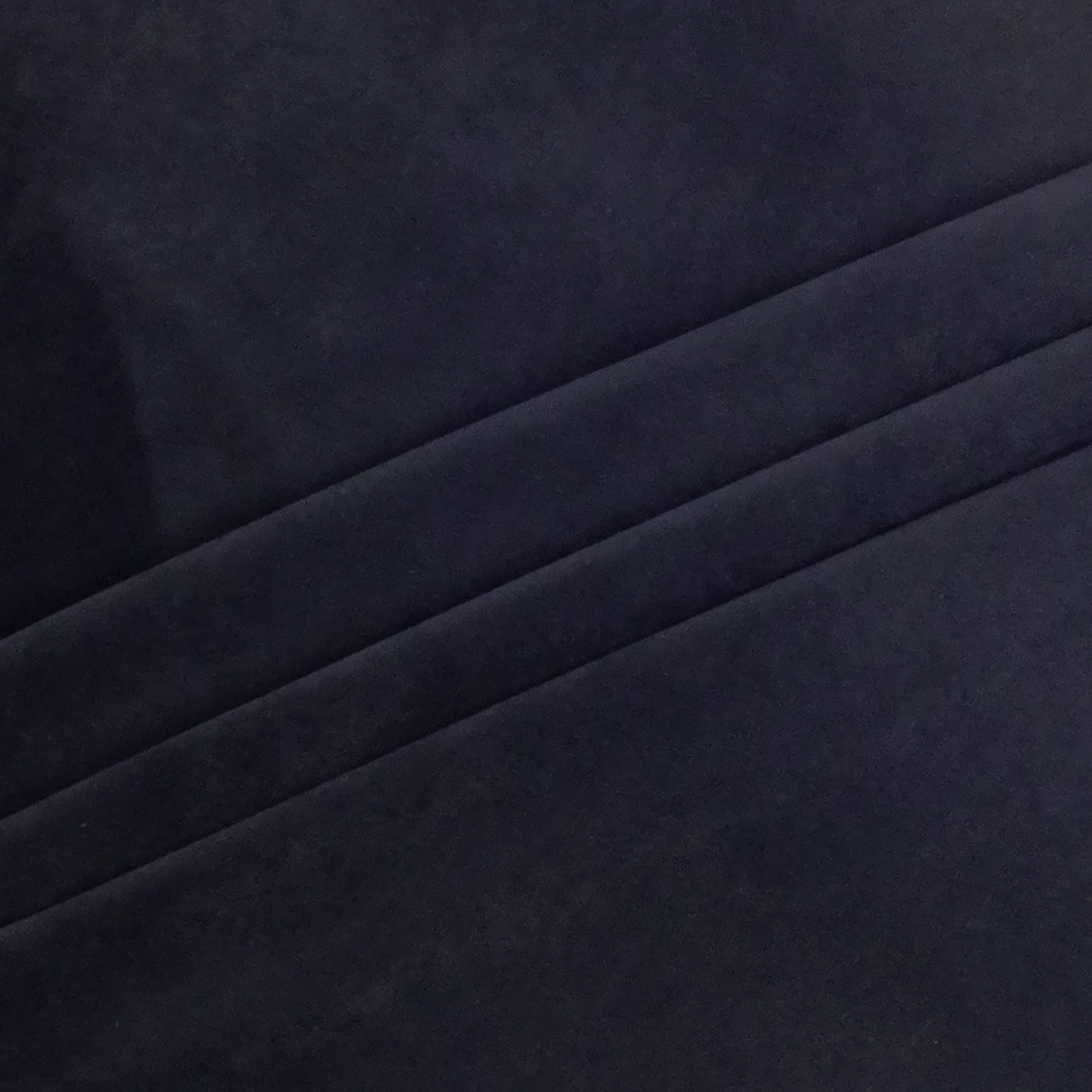 Waverly Inspirations 54"(By The Yard)Craft Projects Quilting Faux Velvet Fabric, Black