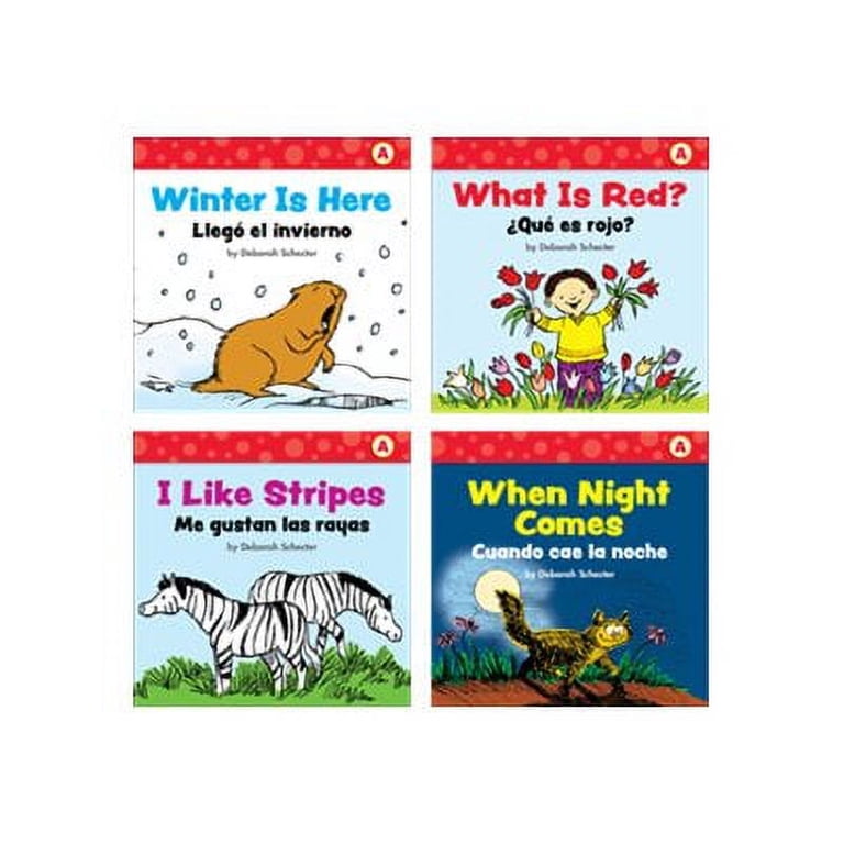 Scholastic, Bilingual Reading Pack, Level A, 25 Books, English