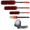 thumbnail image 1 of 5Pcs Car Wheel Brush with Handle Non-Scratching Car Wheel Rim Brush Flexible Wheel Cleaning Brush Kit with Portable Deta, 1 of 10