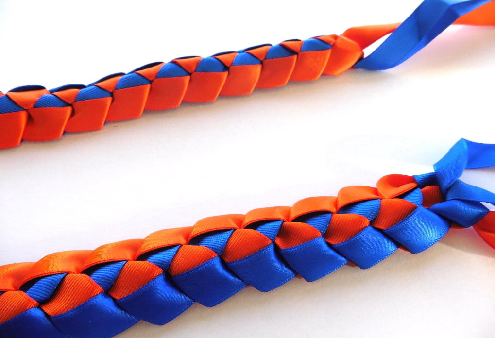 Maxport Corporation Braided Lei Royal Blue/orange