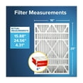 thumbnail image 3 of Filtrete 16x25x4 HVAC Furnace Air Filter, MPR 1000 MERV 11, Allergen Defense, 2 Pack, 3 of 13