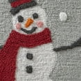 thumbnail image 4 of SKL Home by Saturday Knight Ltd. Whistler Snowman Rug in Dove Gray, 4 of 6