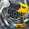 thumbnail image 4 of 2 Nozzle Cordless Blower Set 40000RPM Brushless Motor 21V Battery Operated Ergonomic Handheld Tool, 4 of 8