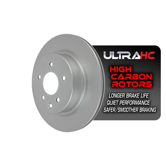 UltraHC Coated High Carbon Brake Rotor, Rear UR002238, Infiniti G35 2008-2005