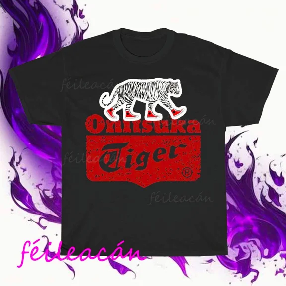 Brand New Onitsuka Tiger ASICS Logo 1 American T-Shirt Funny Size S to 5XL