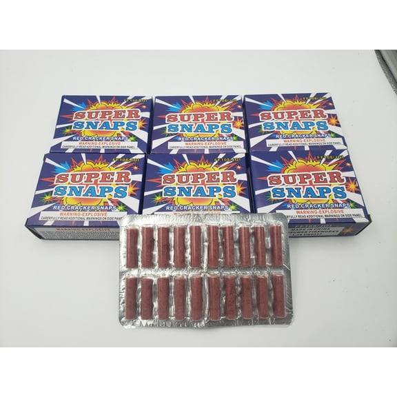 120 Super Snaps, It Is Super loud sound compare to Regular Snaps