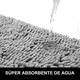 thumbnail image 3 of Tapa De Baño Decorativa Suave Alfombrilla60cm*40cm 2pcs 60 Cm 40 Cm Geométrico Xtellar gris, 3 of 3
