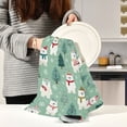 thumbnail image 6 of Kitchen Towel 28x18 Inches x1，Plate Towel, Decorative Towel, Napkin, Tea Towel Tea Towels For Kitchen Dish Cloths & Dish Towels White Christmas Bear Pattern, 6 of 7