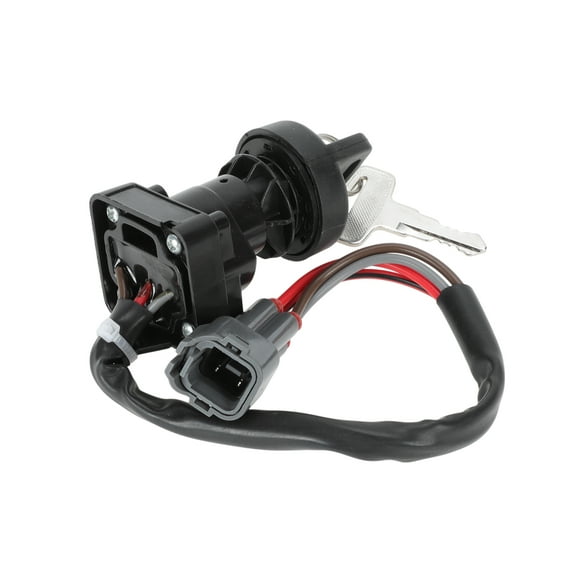 Unique Bargains Ignition Key Switch for Arctic Cat ATV 650 700 4X4 H1 V2 2004-2007 4 Pins Ignition Switch Key Set with Cap Replace No.AS1674SW151LM/0430036