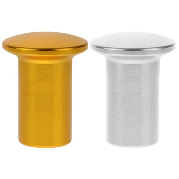 2 piezas Botón de liberación de estrago hidráulico de automóvil Aleación de aluminio Aluminio Drift Drift Brake Pandada Cubierta de reemplazo de automóvil Accesorio de automóvil