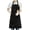 Black, variant on Art Aprons for Painting Pottery Ceramics, Mens Women Kitchen Cooking Aprons Green